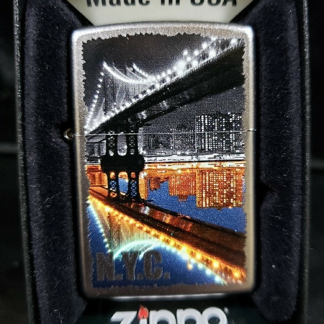 ZIPPO(ジッポー)の❤新品❤14J'ZippoN.Y.C マンハッタンブリッジ❤日本未発売❤送料無料 メンズのファッション小物(タバコグッズ)の商品写真