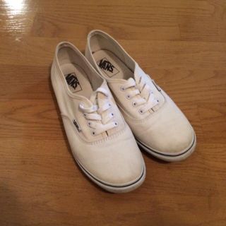 ヴァンズ(VANS)のVANS  白スニーカー(スニーカー)