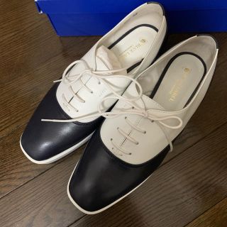 バーバリーブルーレーベル(BURBERRY BLUE LABEL)のブルーレーベルクレストブリッジ☆レースアップシューズ(ローファー/革靴)