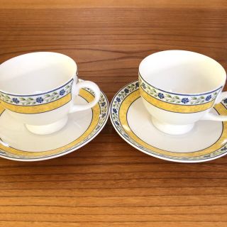 ウエッジウッド　WEDGWOOD ミストラル　カップ＆ソーサー　6客セット