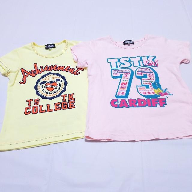 TK(ティーケー)のTK SAPKID Tシャツ 2枚セット 110センチ キッズ/ベビー/マタニティのキッズ服女の子用(90cm~)(Tシャツ/カットソー)の商品写真