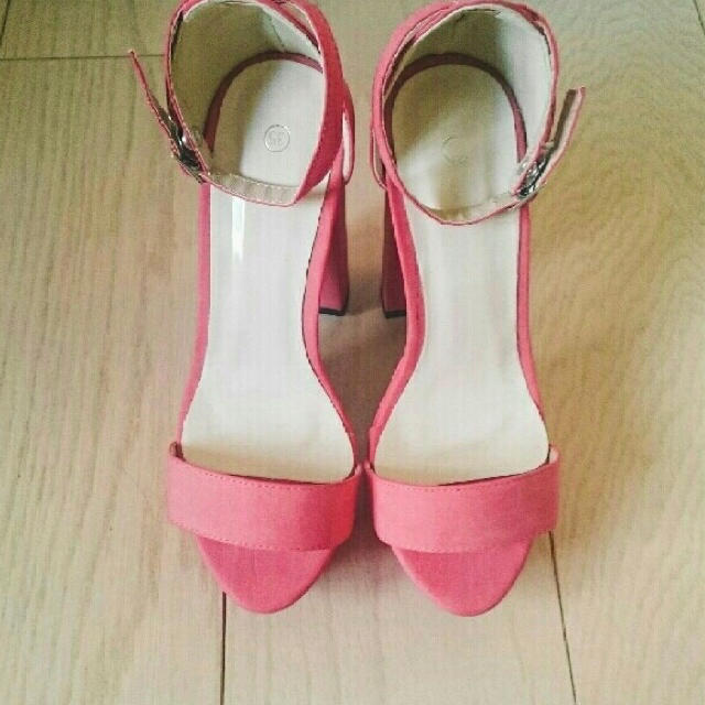 ピンク サンダル レディースの靴/シューズ(サンダル)の商品写真