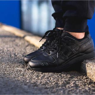 アシックス(asics)の◆ ASICS TIGER GEL-LYTE Ⅲ オールブラック ◆(スニーカー)