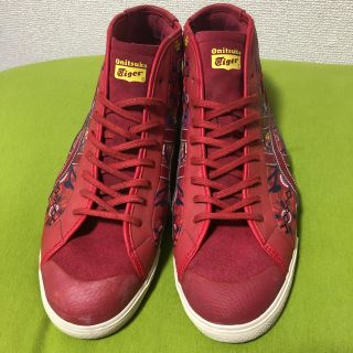 オニツカタイガー(Onitsuka Tiger)のオニツカタイガー COOLIDGE ミッドカット 刺繍(スニーカー)