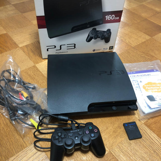 PS3 160GB メモリーカード付き☆