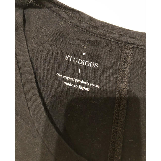 STUDIOUS(ステュディオス)のSTUDIOUS Tシャツ メンズのトップス(Tシャツ/カットソー(半袖/袖なし))の商品写真