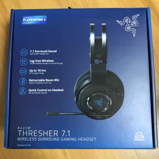 レイザー(LAZER)のRazer Thresher 7.1 ワイヤレスサラウンドゲーミングヘッドセット(ヘッドフォン/イヤフォン)