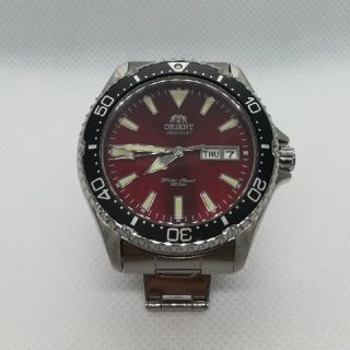 オリエント(ORIENT)の新古 orient sports diver サファイア 自動巻 日差+15(腕時計(アナログ))