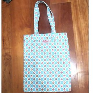 キャスキッドソン(Cath Kidston)の希少！キャス・キッドソン ブックバッグ プロヴァンスローズ ブルー系 トート(トートバッグ)