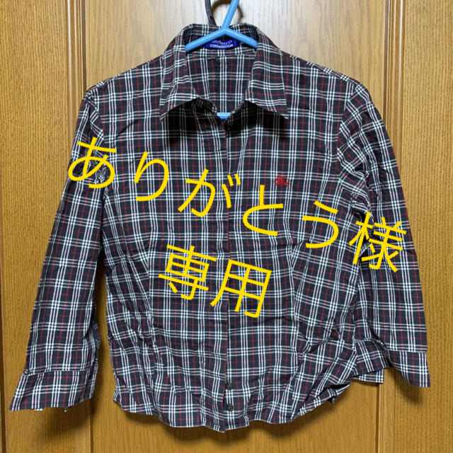 BURBERRY BLUE LABEL(バーバリーブルーレーベル)のお値下げします！バーバリーブルーレーベル シャツ レディースのトップス(シャツ/ブラウス(長袖/七分))の商品写真