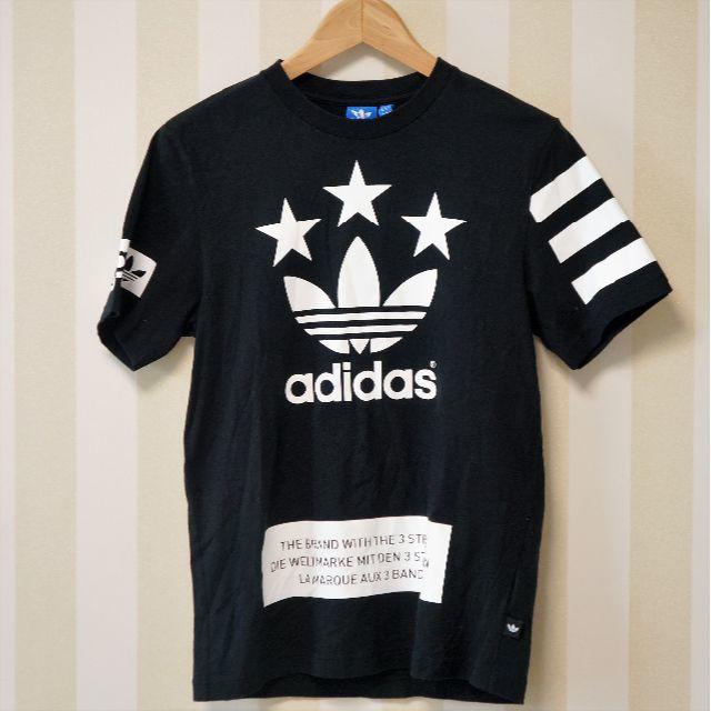 adidas(アディダス)の【adidas】アディダス ビックロゴ 半袖Ｔシャツ Sサイズ メンズのトップス(Tシャツ/カットソー(半袖/袖なし))の商品写真