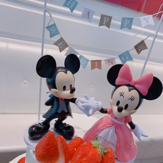 ディズニー(Disney)のディズニー ミッキー♡ミニー フィギュア 結婚式(キャラクターグッズ)