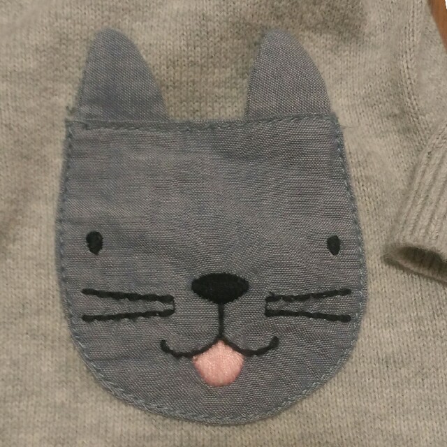 babyGAP(ベビーギャップ)の【極美品✨】🐶baby GAP カーディガン 80cm🐱 キッズ/ベビー/マタニティのベビー服(~85cm)(カーディガン/ボレロ)の商品写真