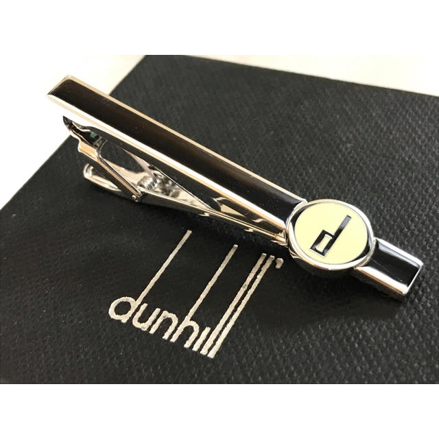 Dunhill - 極美 ダンヒル ネクタイピン タイピン タイバー ホワイト シルバーの通販 by zest shop｜ダンヒルならラクマ