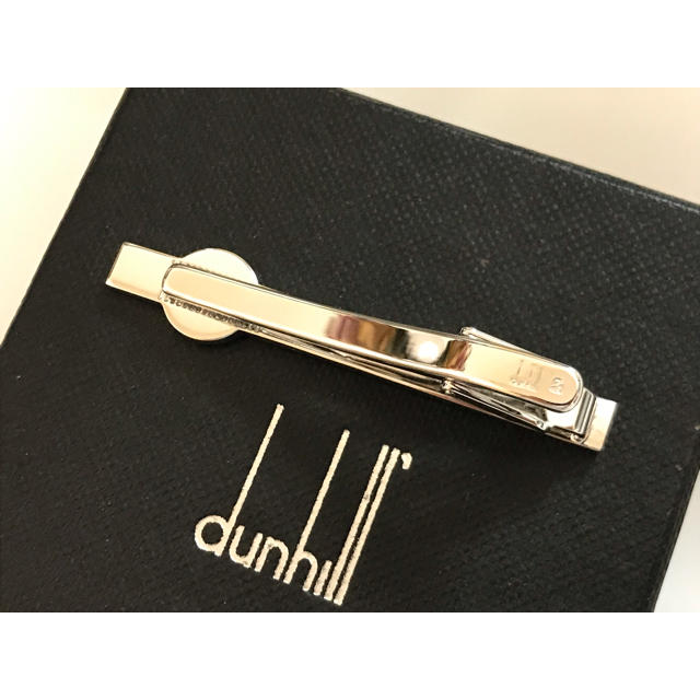 【dunhill】ダンヒル ネクタイピン タイバー ゴールド／シルバー／ブラック