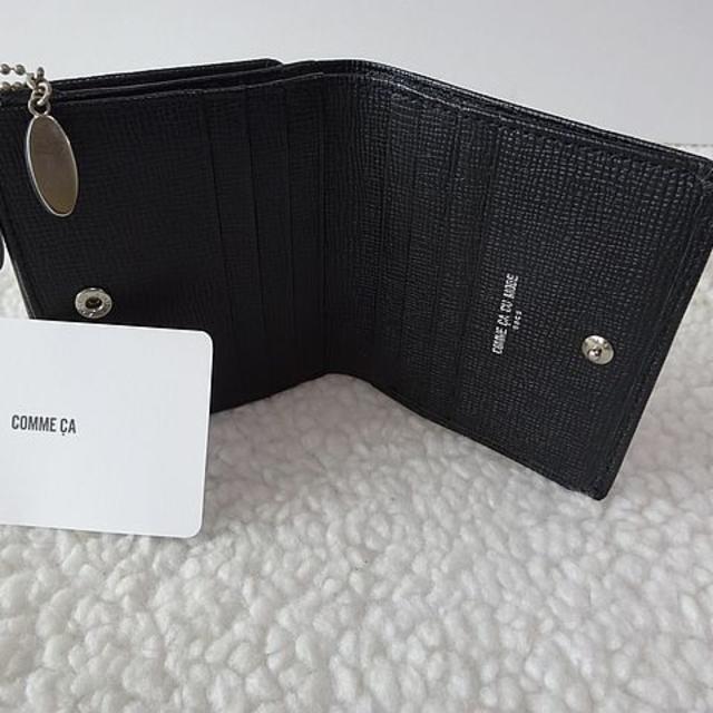 新品/本物】COMME CA DU MODE SACS/ 二つ折り財布/黒 6giDiNbP22 - www