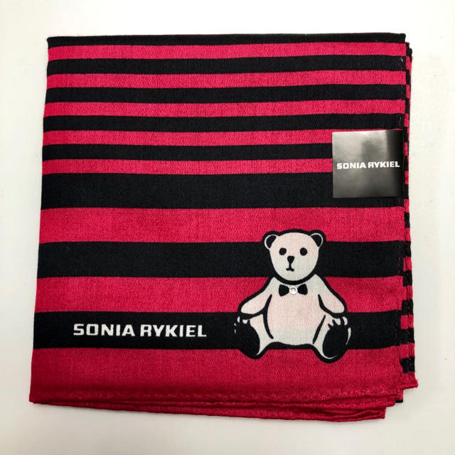 SONIA RYKIEL(ソニアリキエル)の新品 SONIA RYKIELソニアリキエル 大判ハンカチ レディースのファッション小物(ハンカチ)の商品写真