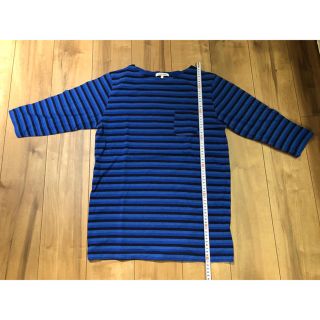 グローバルワーク(GLOBAL WORK)のソルト様専用　Global work 七分袖 メンズブルーシャツ L サイズ(Tシャツ/カットソー(七分/長袖))