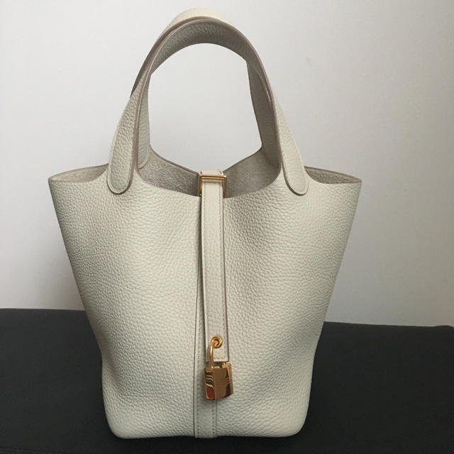 新品 HERMES ピコタンPM ベトン