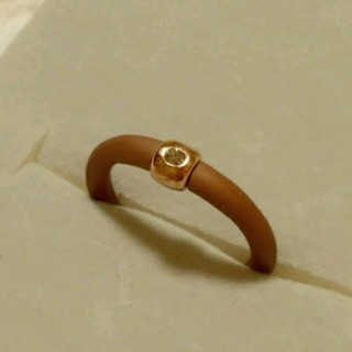 ダイヤモンド ♡ シリコンチューブリング(リング(指輪))