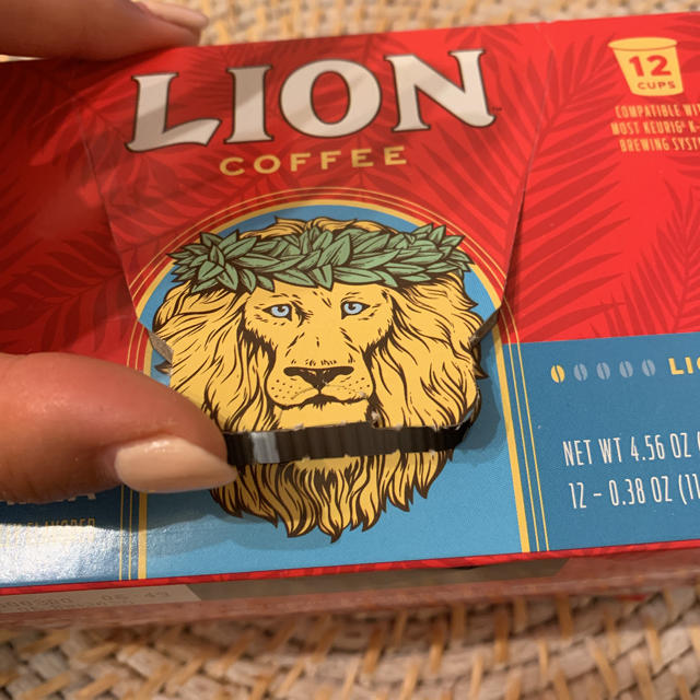 LION(ライオン)のlion coffee k-cup用 バニラマカダミア 食品/飲料/酒の飲料(コーヒー)の商品写真