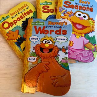 セサミストリート(SESAME STREET)のセサミストリート 英語 絵本 4冊セット(絵本/児童書)