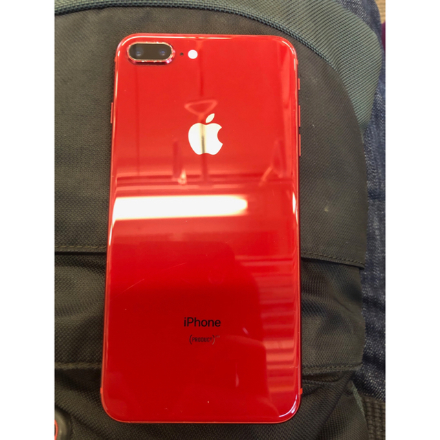 simフリー iPhone 8 Plus  64GB RED （美品）