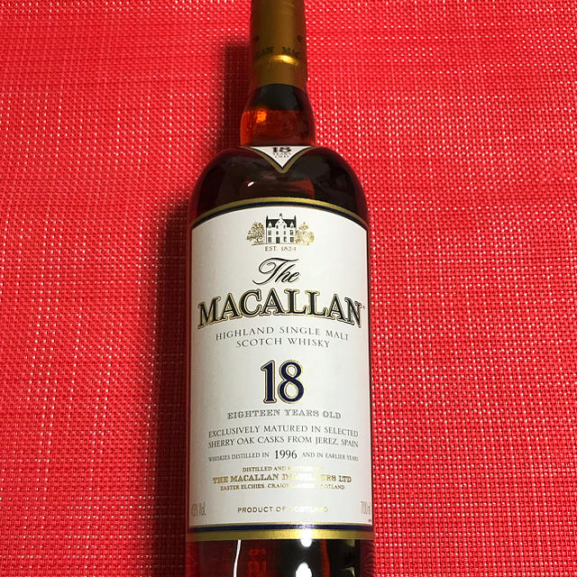 マッカラン MACALLAN 18年 サントリー 1996 ❶