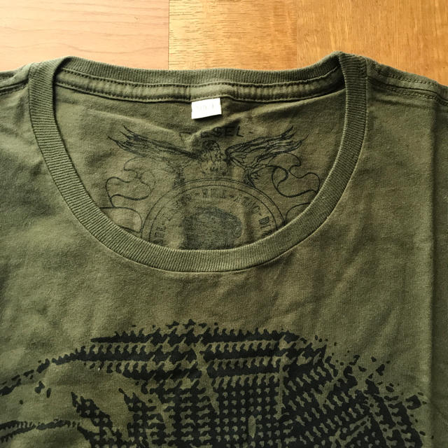 DIESEL(ディーゼル)のDIESEL カットソー L オリーブグリーン新品 メンズのトップス(Tシャツ/カットソー(半袖/袖なし))の商品写真