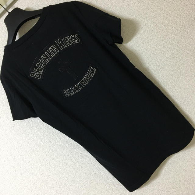 LGB(ルグランブルー)の◆レア◆L.G.B. ルグランブルー◆BLACK BIKERS VネックTシャツ メンズのトップス(Tシャツ/カットソー(半袖/袖なし))の商品写真