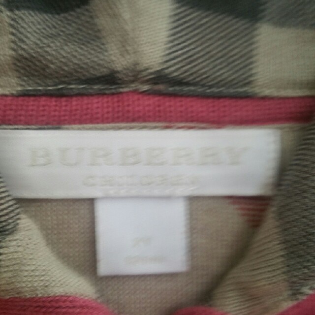 BURBERRY(バーバリー)のBURBERRY　バーバリー　ポンチョ キッズ/ベビー/マタニティのベビー服(~85cm)(カーディガン/ボレロ)の商品写真