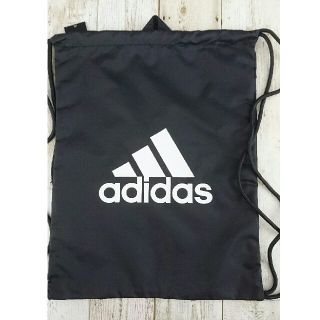 アディダス(adidas)の【新品・未使用】アディダス adidas ビッグロゴ ジムバッグ ナップサック(バッグパック/リュック)