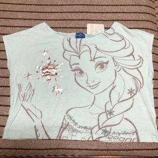 アナトユキノジョオウ(アナと雪の女王)の☆ディズニーランド アナと雪の女王 Tシャツ エルサ 新品(Tシャツ(半袖/袖なし))