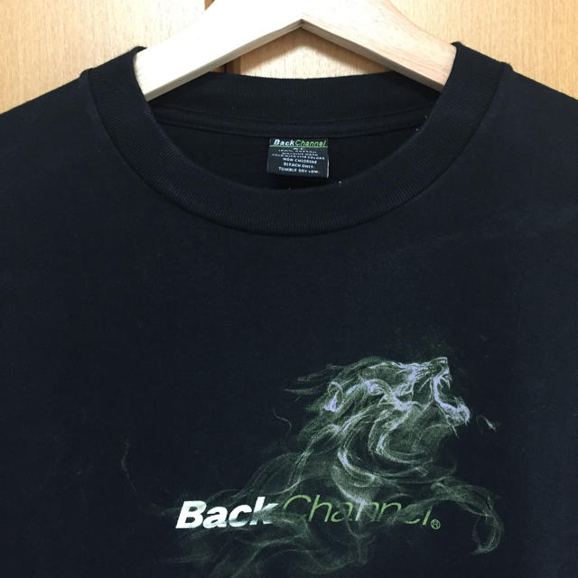 Back Channel(バックチャンネル)のBACK CHANNEL Tシャツ ブラック メンズのトップス(Tシャツ/カットソー(半袖/袖なし))の商品写真