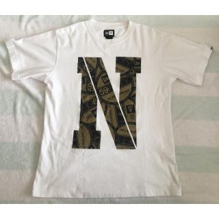 ニューエラー(NEW ERA)のNew Era big logo Tee  ニューエラ ビッグロゴ  Tシャツ(Tシャツ/カットソー(半袖/袖なし))