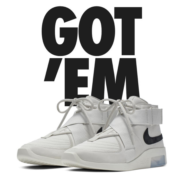 nike air fear of god 1 light bone 29 新品スニーカー