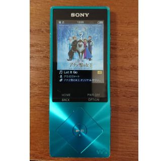 ウォークマン(WALKMAN)のウォークマン アナ雪モデル(ポータブルプレーヤー)