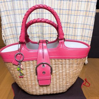 コーチ(COACH)のKIKI様専用  コーチ カゴバック(かごバッグ/ストローバッグ)