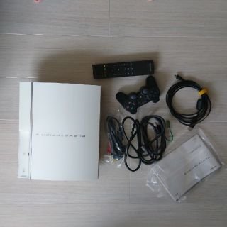 ソニー(SONY)のSony PlayStation3 CGCHL00 80GB ホワイト ジャンク(家庭用ゲーム機本体)