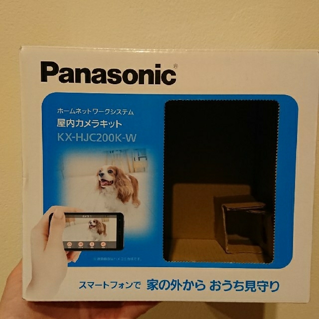 Panasonic(パナソニック)のペット監視などに…ﾊﾟﾅｿﾆｯｸ／屋内カメラキット スマホ/家電/カメラのカメラ(その他)の商品写真