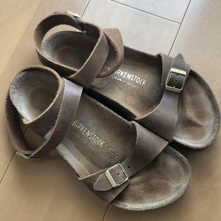 ビルケンシュトック(BIRKENSTOCK)のビルケンシュトック レザーサンダル(サンダル)