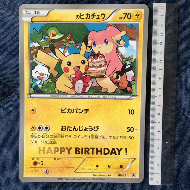 ポケモンカード ジャンボカード プロモカード 誕生日 ポケモンセンター シングルカード Www Gruporpf Com Br