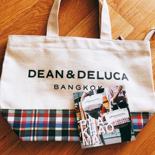 ディーンアンドデルーカ(DEAN & DELUCA)の【海外限定】dean＆delucaタイ限定チェック柄トートバッグ(トートバッグ)