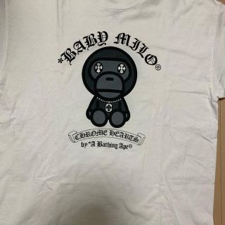 アベイシングエイプ(A BATHING APE)の超レアXLサイズ！ BAPE×Chrom heartsマイロTシャツクロムハーツ(Tシャツ/カットソー(半袖/袖なし))