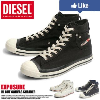 ディーゼル(DIESEL)の【美品】ディーゼル ハイカットスニーカー(スニーカー)