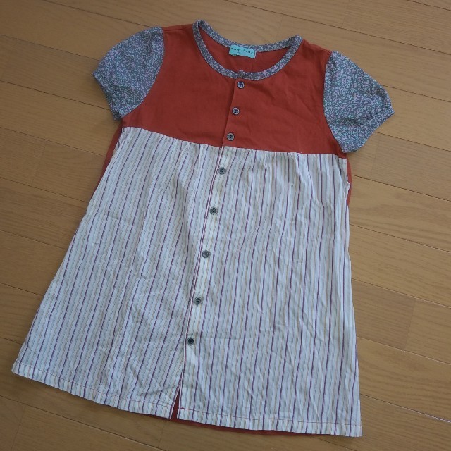 hakka kids(ハッカキッズ)のsale☆Hakka　kids  ワンピース　(130cm) キッズ/ベビー/マタニティのキッズ服女の子用(90cm~)(ワンピース)の商品写真