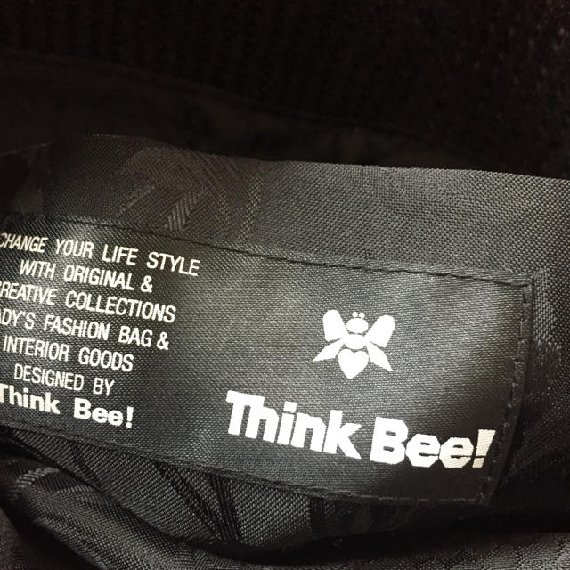 Think Bee!(シンクビー)のシンクビー刺繍入りハンドバック レディースのバッグ(ハンドバッグ)の商品写真