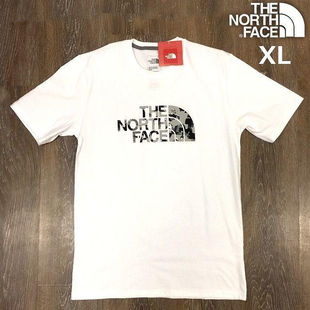THE NORTH FACE(ザノースフェイス)のノースフェイス 迷彩 カモフラ 半袖コットンTシャツ(XL)白 180902 メンズのトップス(Tシャツ/カットソー(半袖/袖なし))の商品写真