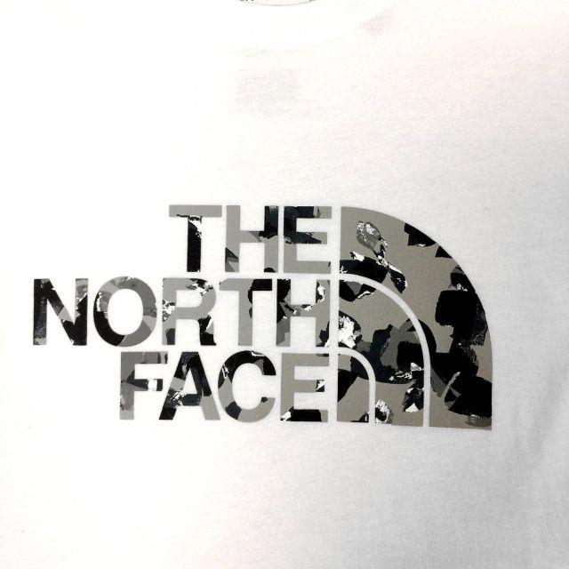 THE NORTH FACE(ザノースフェイス)のノースフェイス 迷彩 カモフラ 半袖コットンTシャツ(XL)白 180902 メンズのトップス(Tシャツ/カットソー(半袖/袖なし))の商品写真