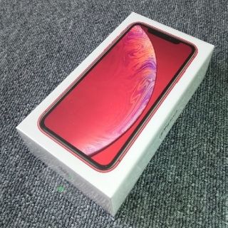 アイフォーン(iPhone)のau iPhone XR 64GB（SIMロック解除済 未開封）(スマートフォン本体)